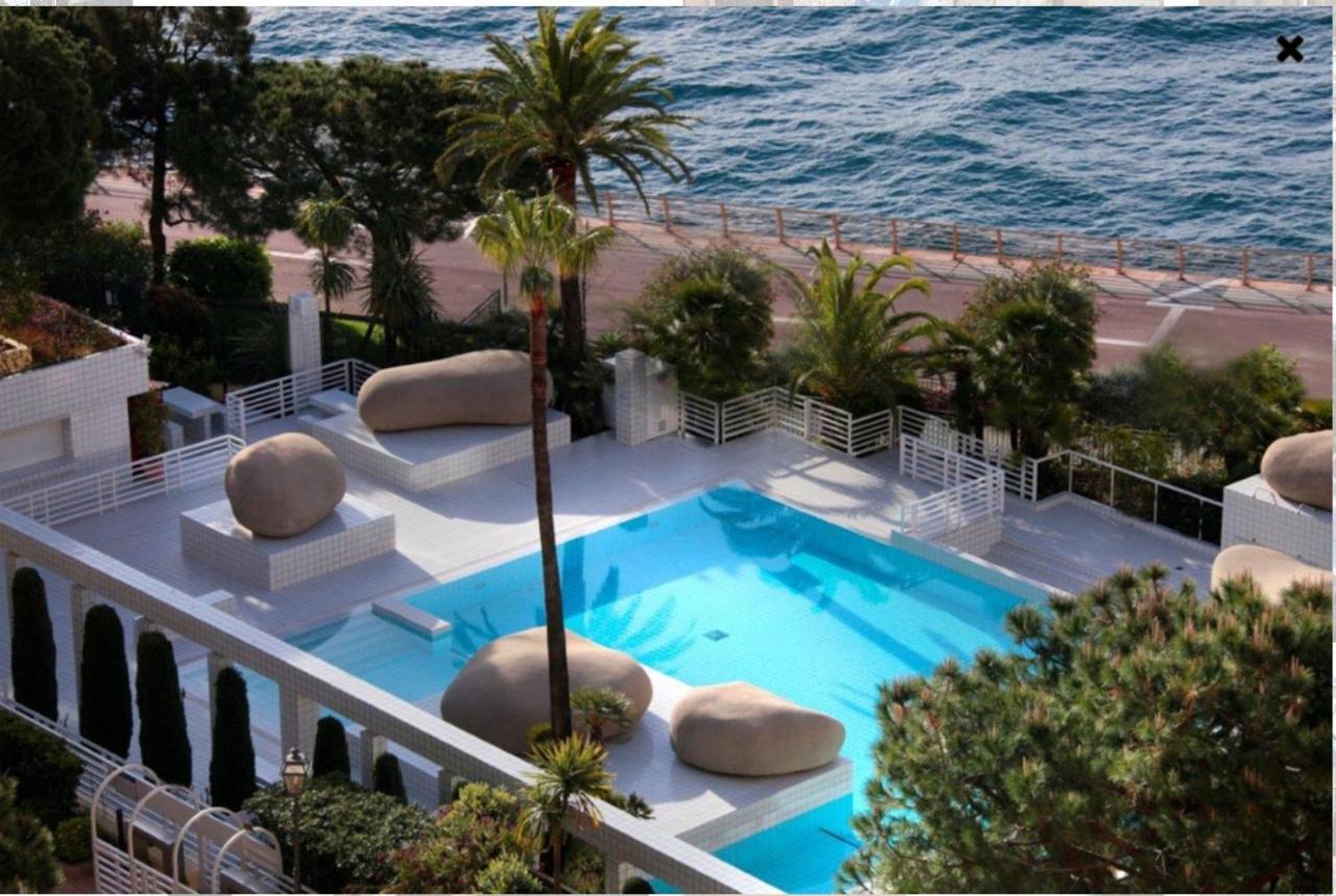 Monaco, Elegant, Quiet, Recently Renovated Apartment With Terrace, Pool, Garden View Монте Карло Екстериор снимка